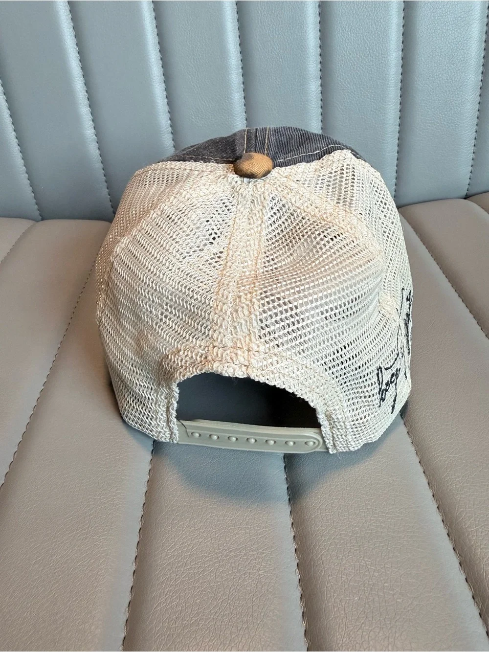 Keep it Gypsy Upcycled Louis Vuitton Patch Leopard Baseball Cap Vintage Style
